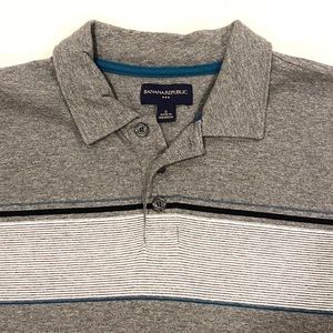 Banana Republic Small Gray Men’s Polo Shirt